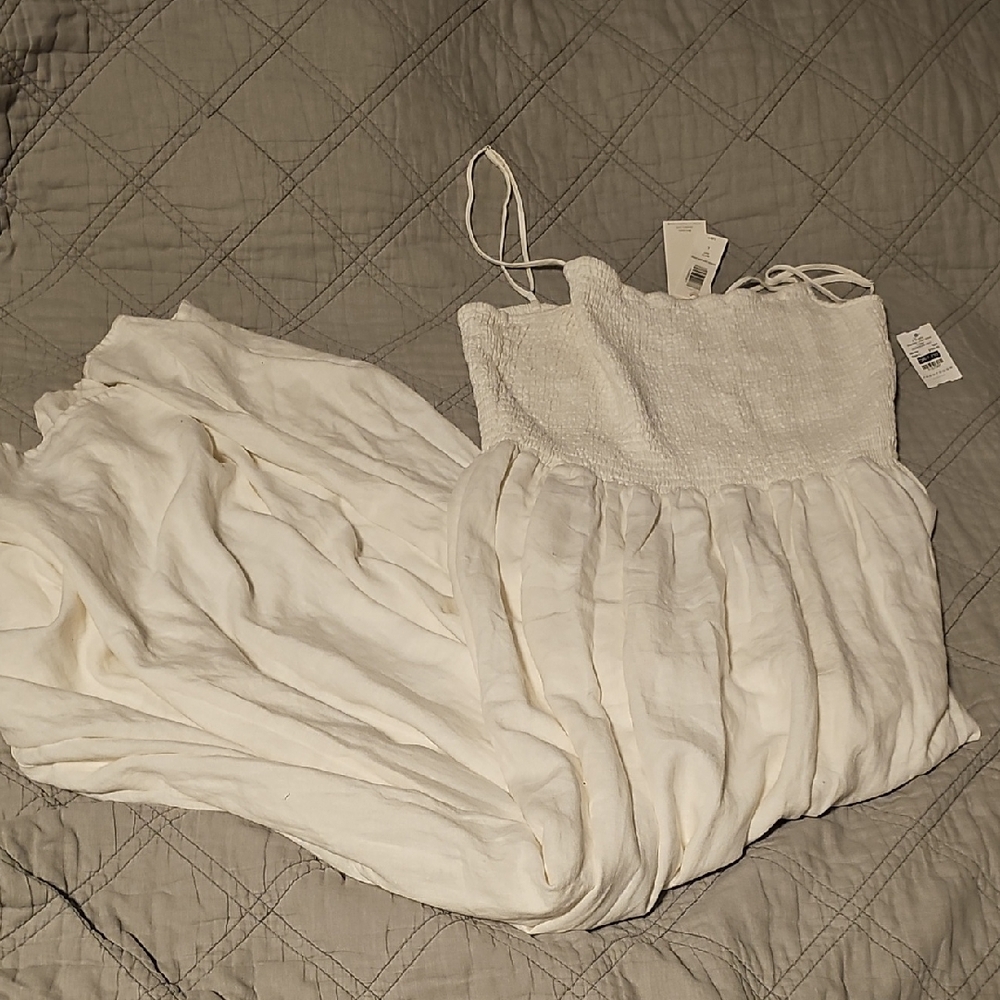 Z Supply Bayside Linen Maxi Dress